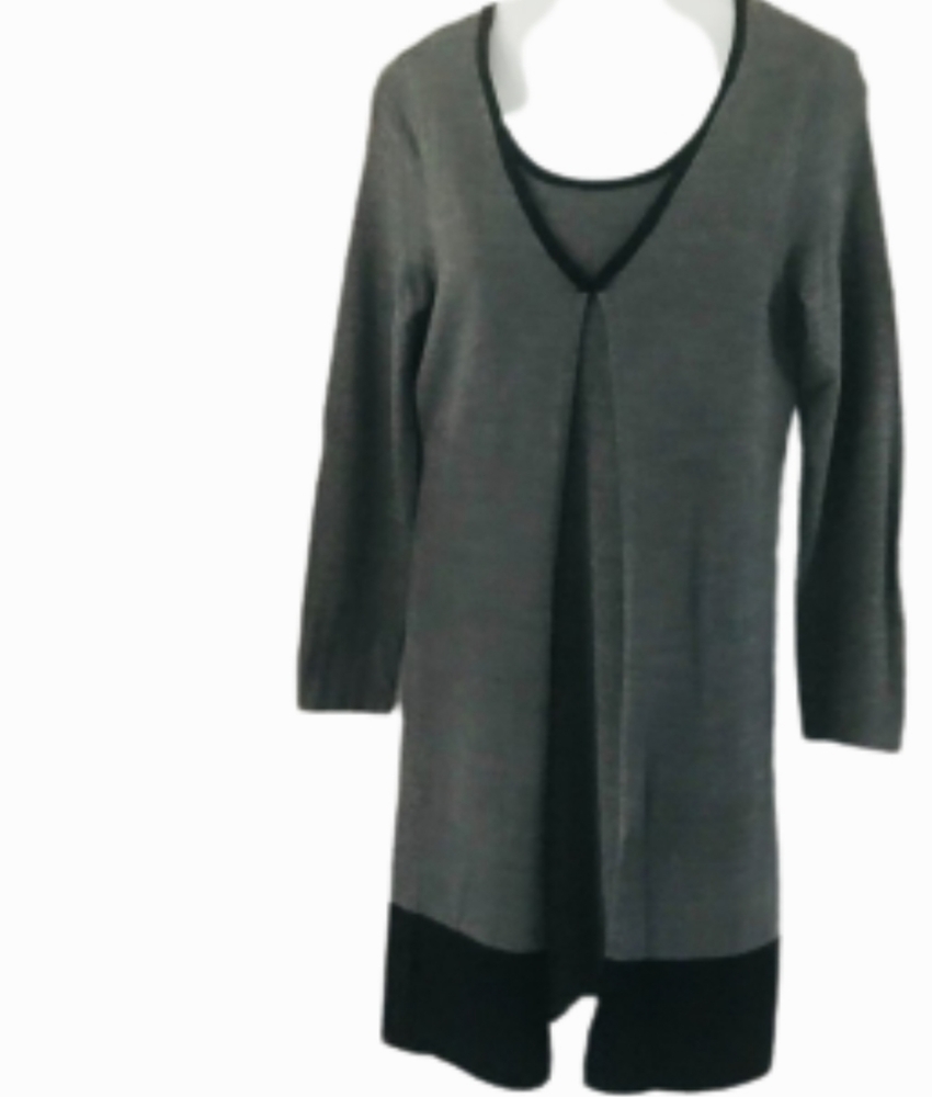 Susan Lawrence gray dress Small